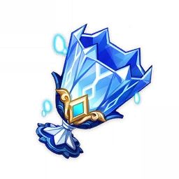 Blizzard Strayer_Frost-Weaved_Dignity Blizzard Strayer sands artifact Genshin Impact