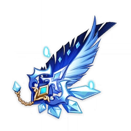 Blizzard Strayer_Icebreakers_Resolve Blizzard Strayer plume artifact Genshin Impact