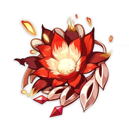 Crimson_Witch_of_Flames_Witchs_Flower_of_Blaze Crimson Witch of Flames flower artifact Genshin Impact