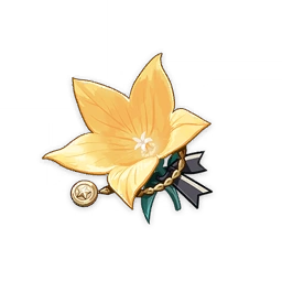 Instructor_Instructor's_Brooch Instructor flower artifact Genshin Impact